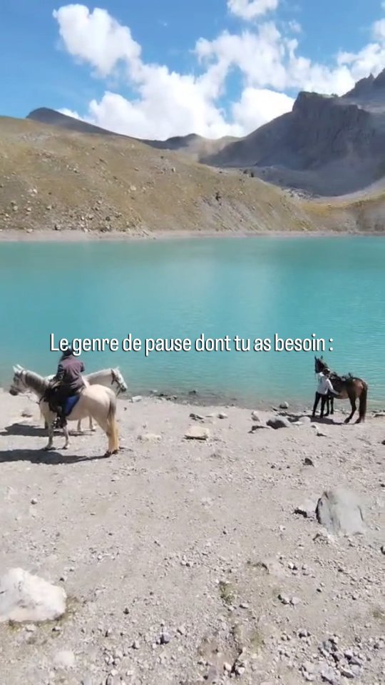 C'est aussi simple que ça ! Tu veux les infos ? Pose-moi toutes tes questions en DM 😉

.

#rando #cheval #lacsainteanne #queyras #hautesalpes