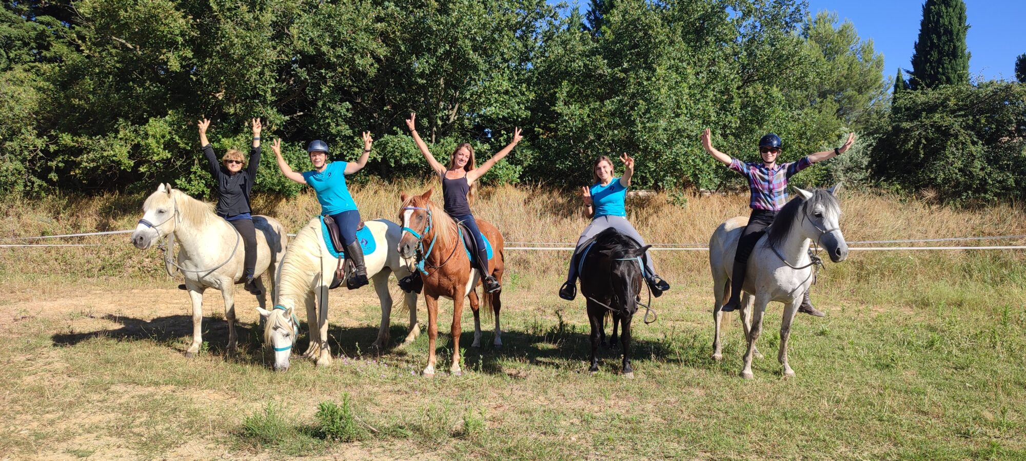 Club ferme equestre du grand bois equipe concours trec