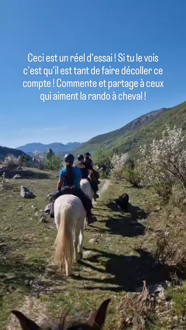 Arrête de scroller ! Ta prochaine rando c'est à @sisteronalpesprovencales !

.

#aventure #rando #voyage #cheval #outdooradventures